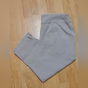 Cato Classic Women's,Tan Cropped Pants, Size 16